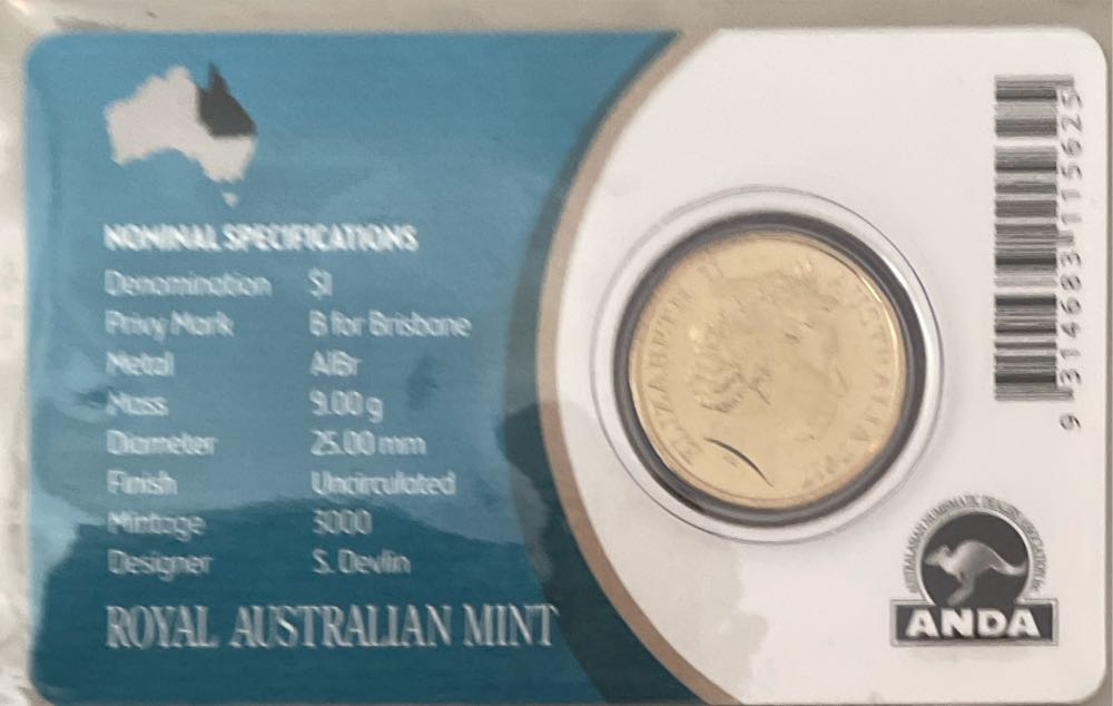 Mob Of Roos $1 Privy Mark  coin collectible [Barcode 9314683115625] - Main Image 3
