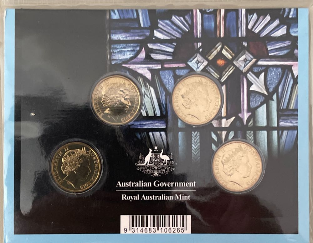 Centenary Anzac Mintmark & Privy Mark Set Ram  coin collectible [Barcode 9314683106265] - Main Image 3