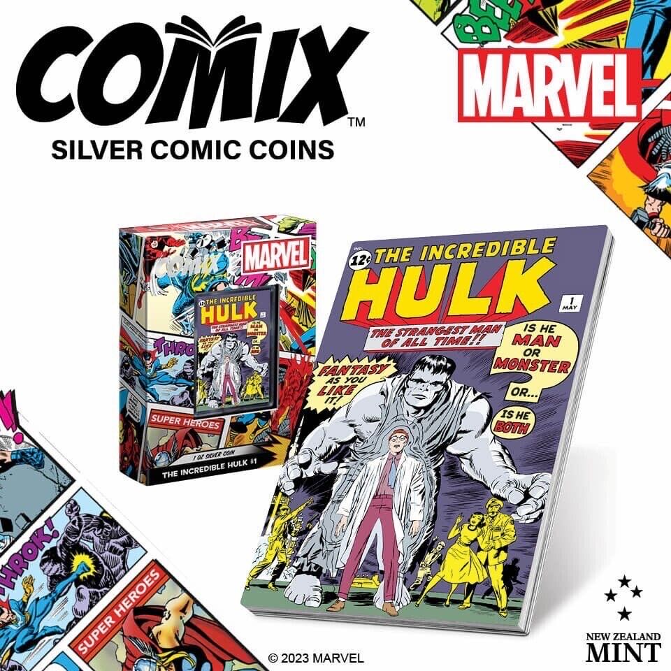 Marvel Incredible Hulk 1oz  coin collectible - Main Image 4