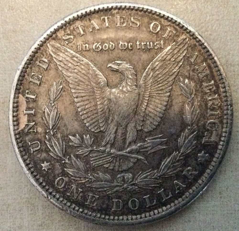 Morgan Silver Dollar  coin collectible - Main Image 2