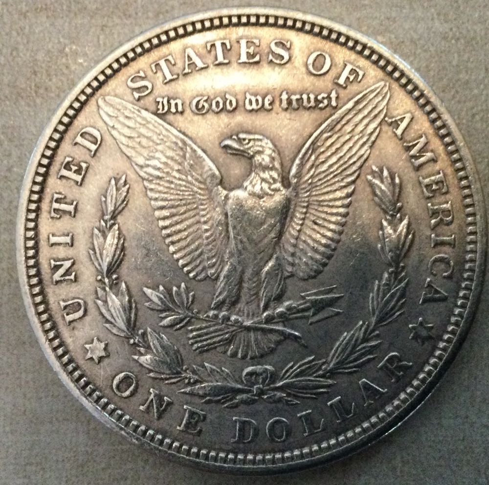 Morgan Silver Dollar  coin collectible - Main Image 2
