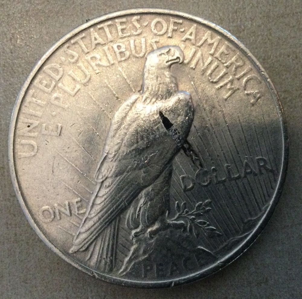 Peace Dollar #48  coin collectible - Main Image 2