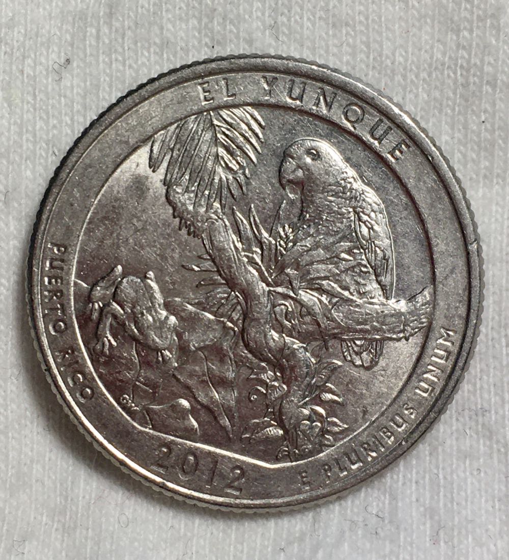 ATB Quarter EL Yunque 2012.D  coin collectible - Main Image 2