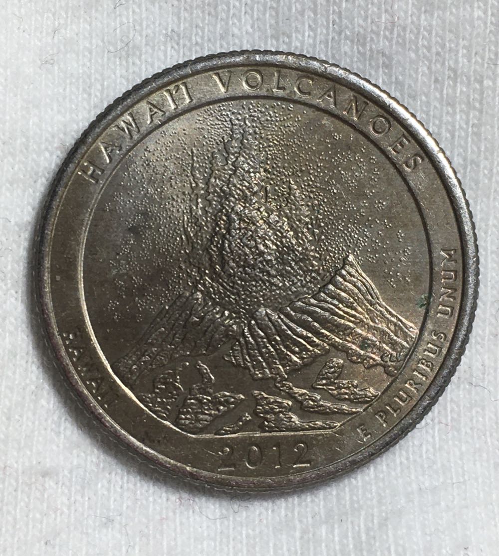 ATB Hawaii Volcanoes Quarter 2012.P  coin collectible - Main Image 2