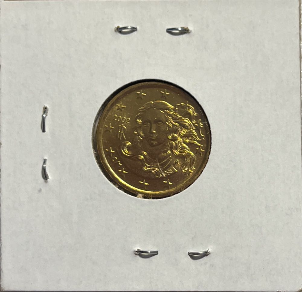 Italian 2002 R 10 Euro Cent (1st Map)  coin collectible - Main Image 2
