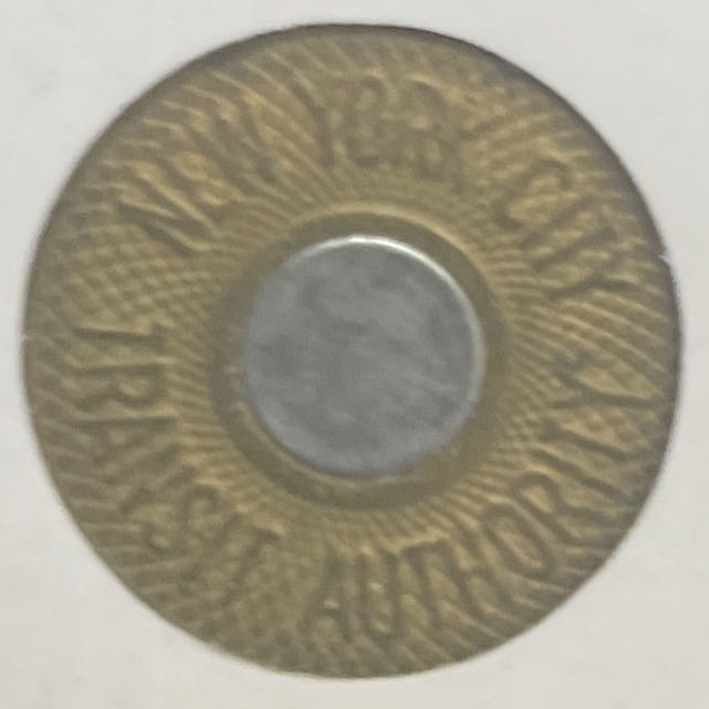 New York City Transit Token 1986-1995  coin collectible - Main Image 2