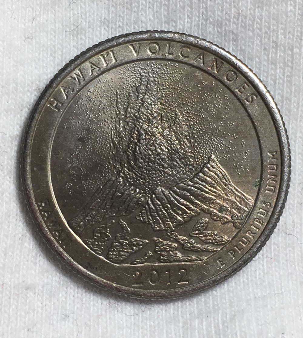 ATB Quarter Hawaii Volcanoes 2012.P  coin collectible - Main Image 2