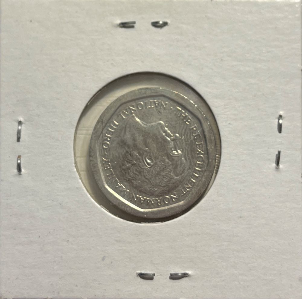 Jamaican 1995 5 Dollar Coin  coin collectible - Main Image 2