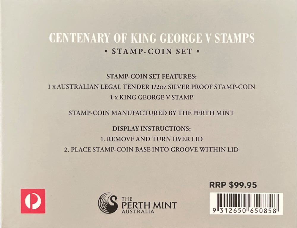 King George V  coin collectible [Barcode 9312650650858] - Main Image 2