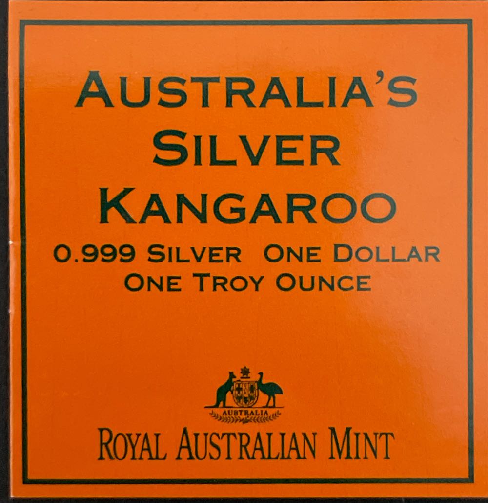 One Dollar 1 Ounce Silver  coin collectible - Main Image 3