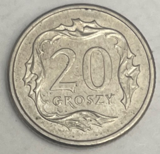 1-Poland 20 Groszy, 2007  coin collectible - Main Image 2