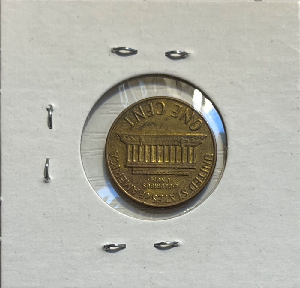 American 1975 1 Cent “Lincoln Memorial Cent” Penny  coin collectible - Main Image 2