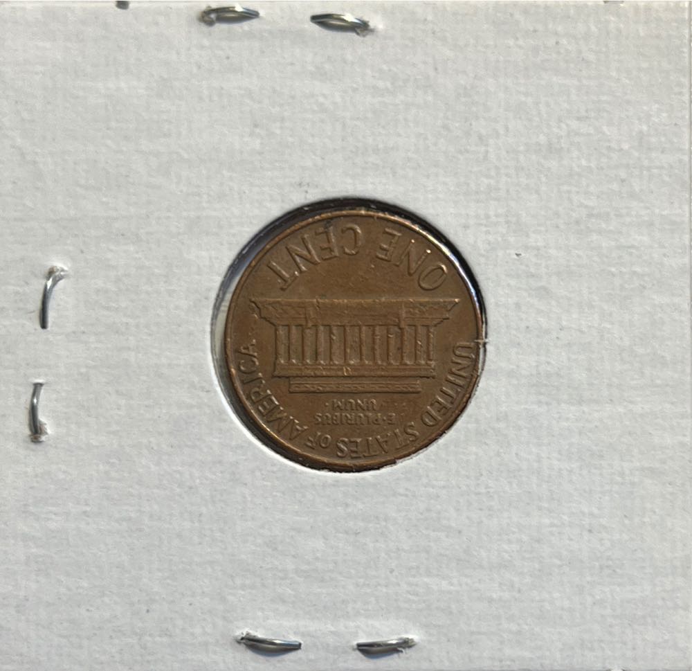 American 1961 1 Cent “Lincoln Memorial Cent” Penny  coin collectible - Main Image 2