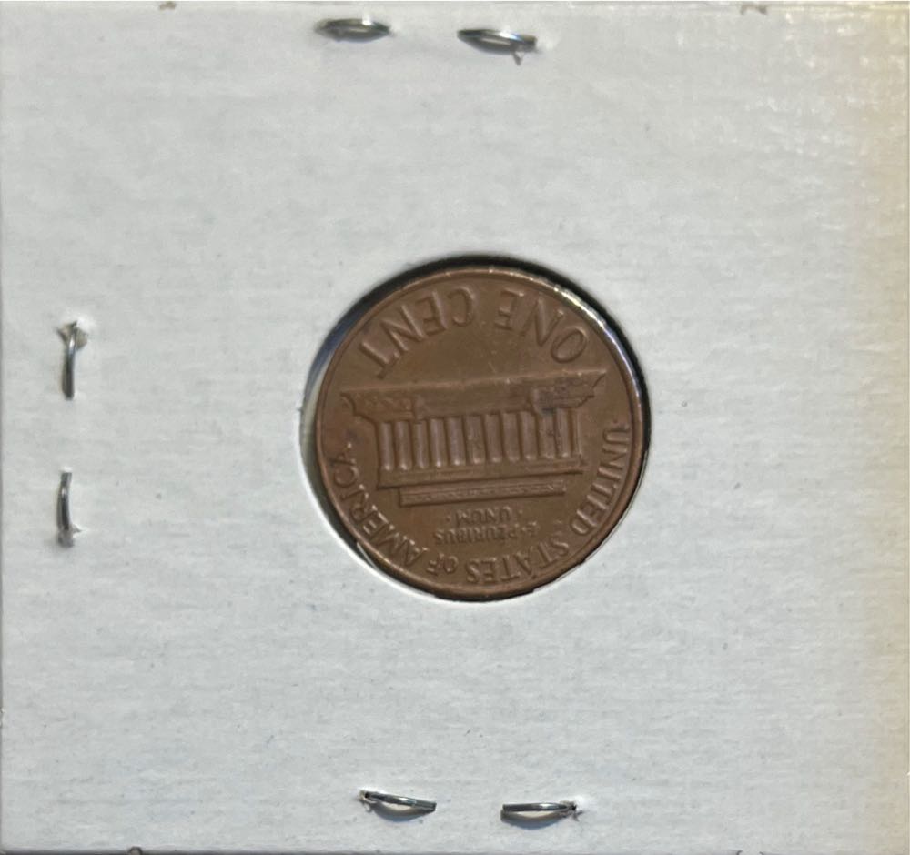 American 1968 1 Cent “Lincoln Memorial Cent” Penny  coin collectible - Main Image 2