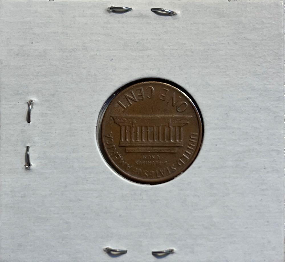 American 1968 D 1 Cent “Lincoln Memorial Cent” Penny  coin collectible - Main Image 2
