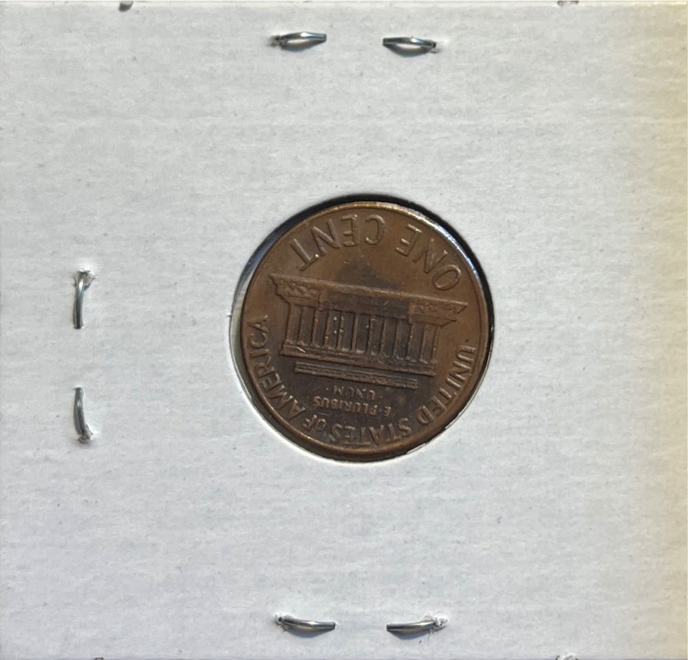 American 1970 D 1 Cent “Lincoln Memorial Cent” Penny  coin collectible - Main Image 2