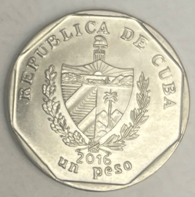 1-Cuba Un Peso, 2016  coin collectible - Main Image 2