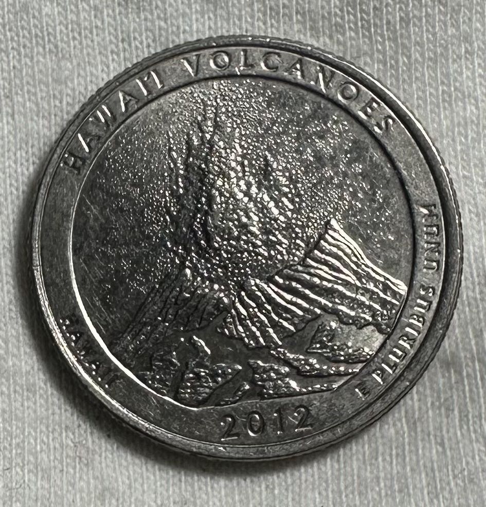 ATB Quarter Hawaii Volcanoes 2012.D  coin collectible - Main Image 2