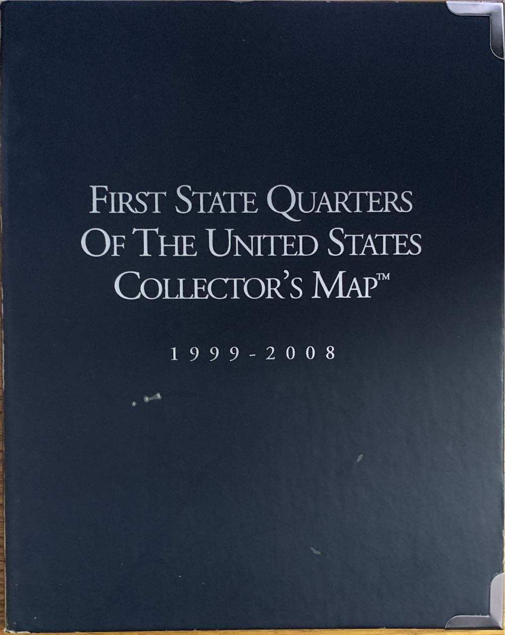 Of Us Collectors Map New First State Quarters Of The United States Collectors 2008 Complete Collector’s Set Book Collector’s Commemorative Fifty Album 50 Quarter With Series Certified 1 2009 Program Box State’s W All Edition No. No  coin collectible [Barcode 097298050305] - Main Image 2