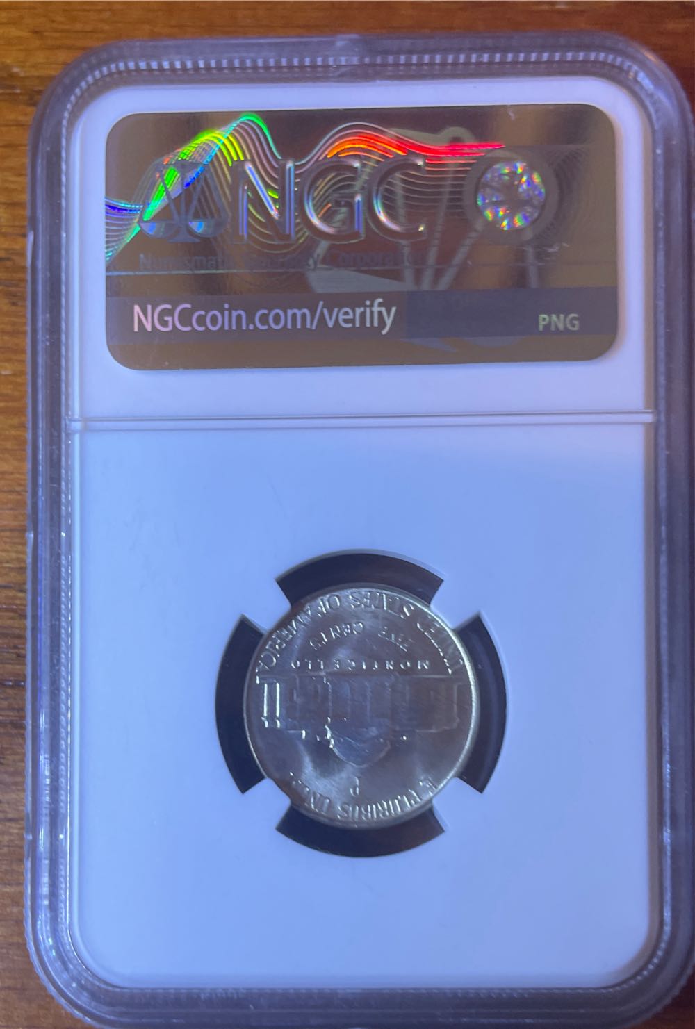 Jefferson Nickel 1945.P  coin collectible [Barcode 01402565006300377071] - Main Image 2