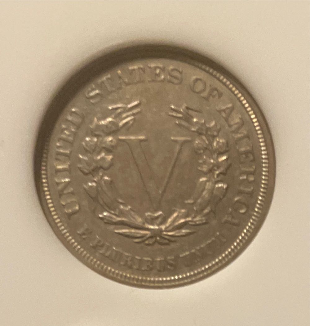 1883 Liberty Head Nickel Without Cents  coin collectible - Main Image 2