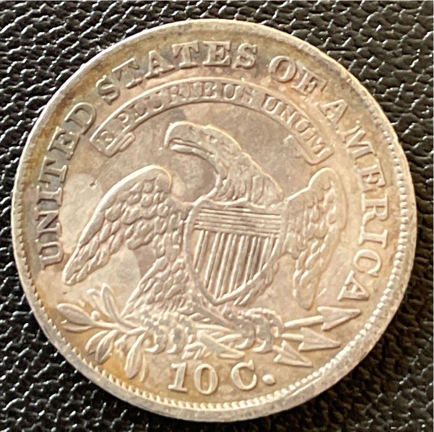 1835 Capped Bust Dime  coin collectible - Main Image 2