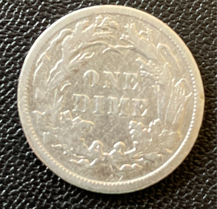 1887 Seated Liberty Dime  coin collectible - Main Image 2