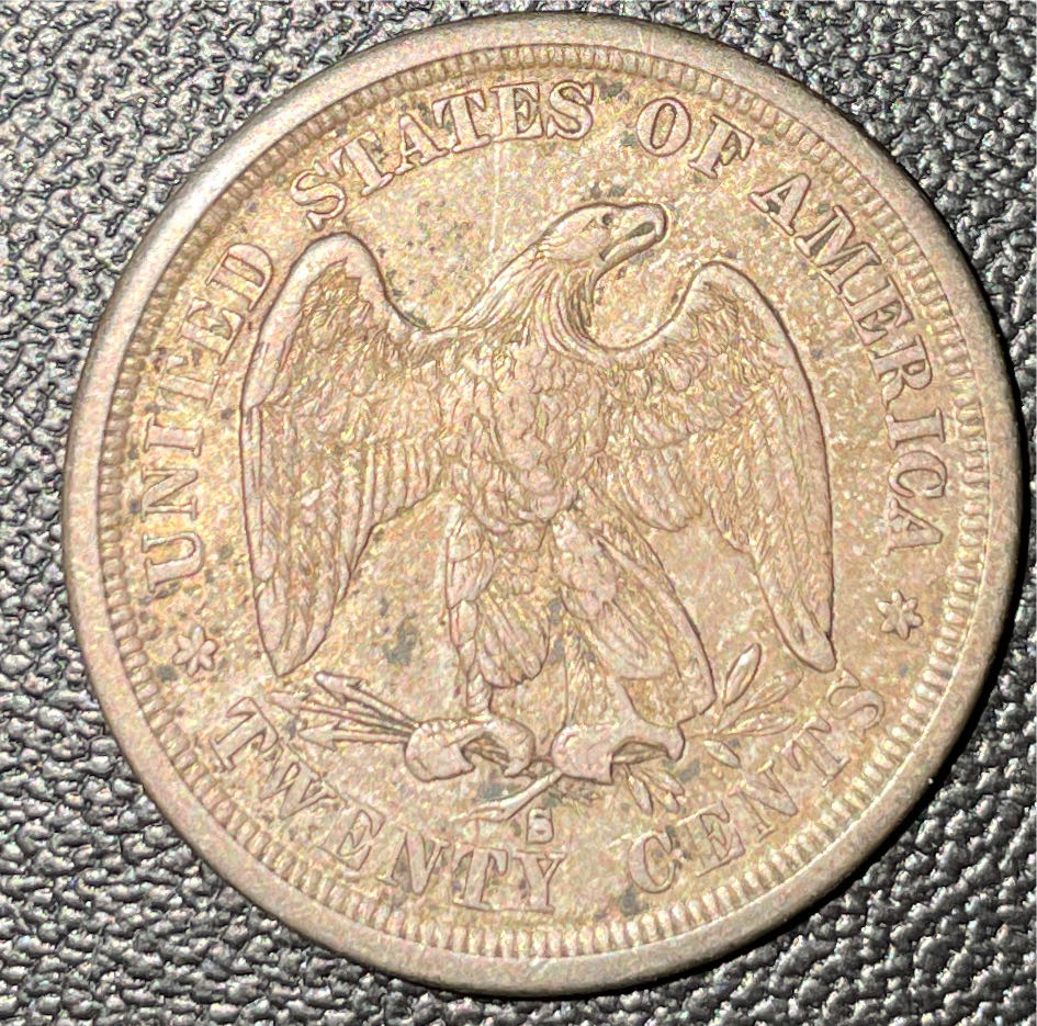 1875 S Twenty Cent  coin collectible - Main Image 2