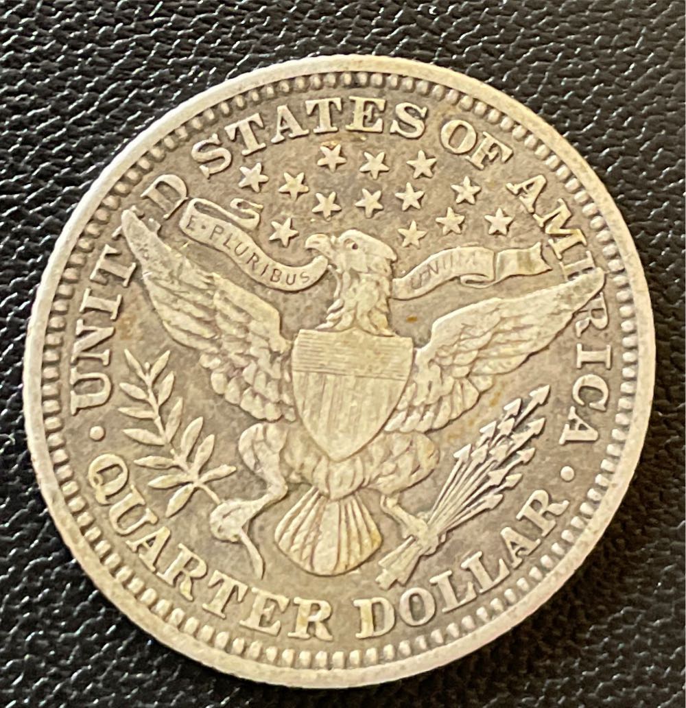 1909 Barber Quarter  coin collectible - Main Image 2