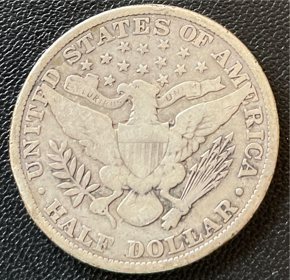 Barber Half Dollar 1909  coin collectible - Main Image 2