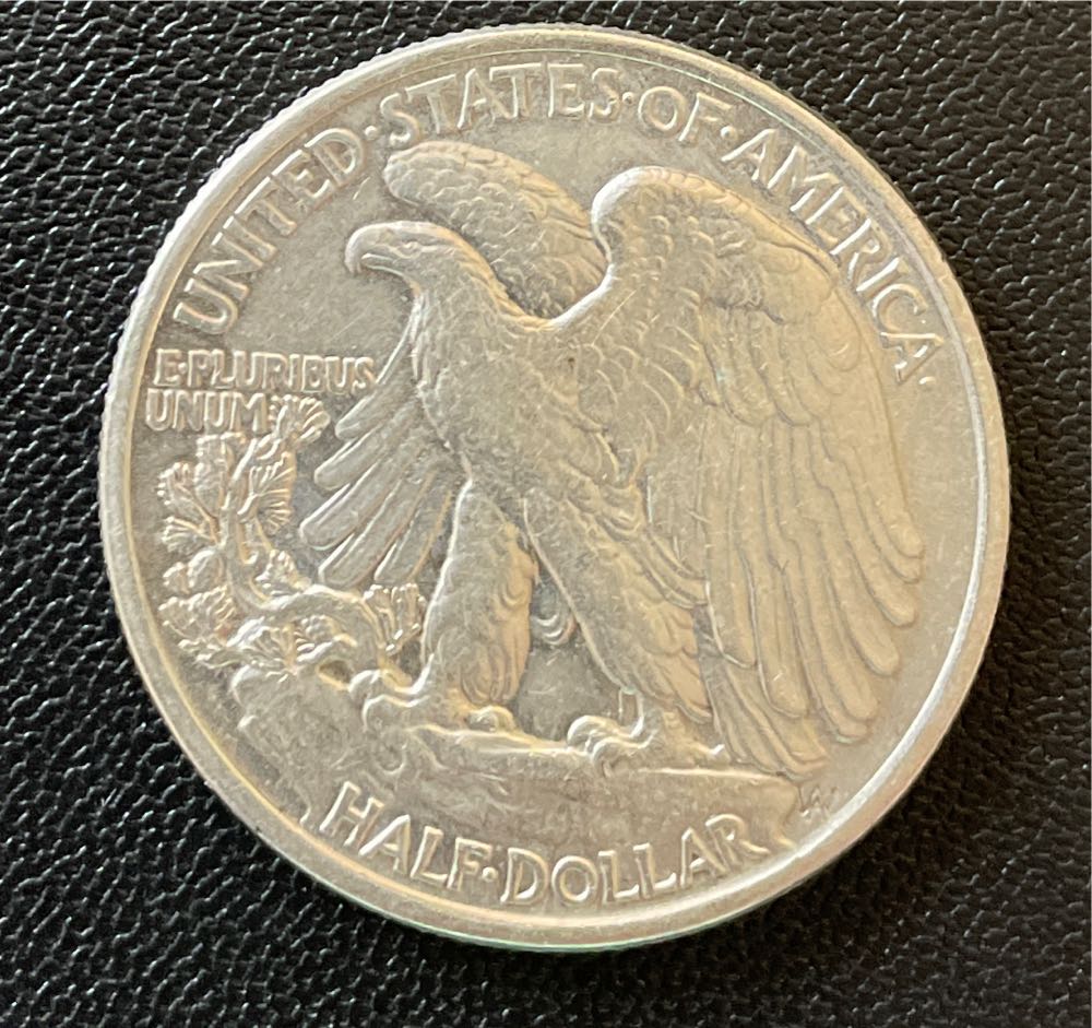 1943 Walking Liberty Half Dollar  coin collectible - Main Image 2