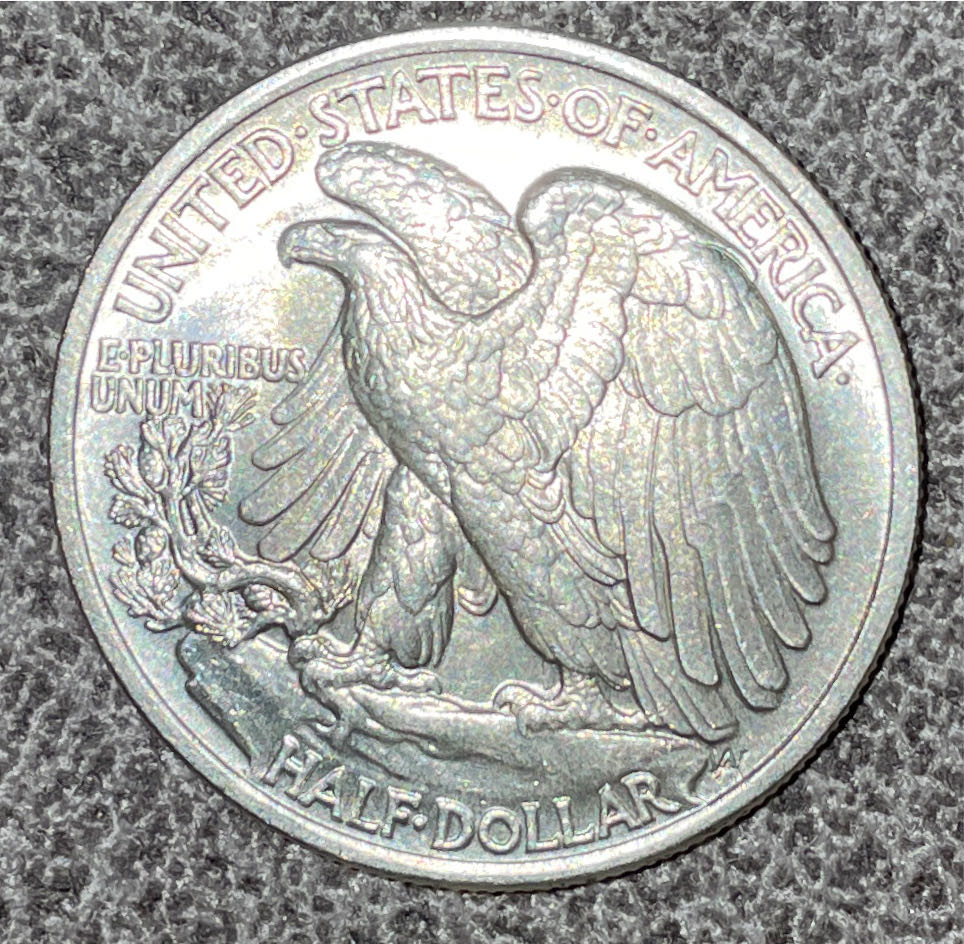 1943 Walking Liberty Half Dollar  coin collectible - Main Image 2