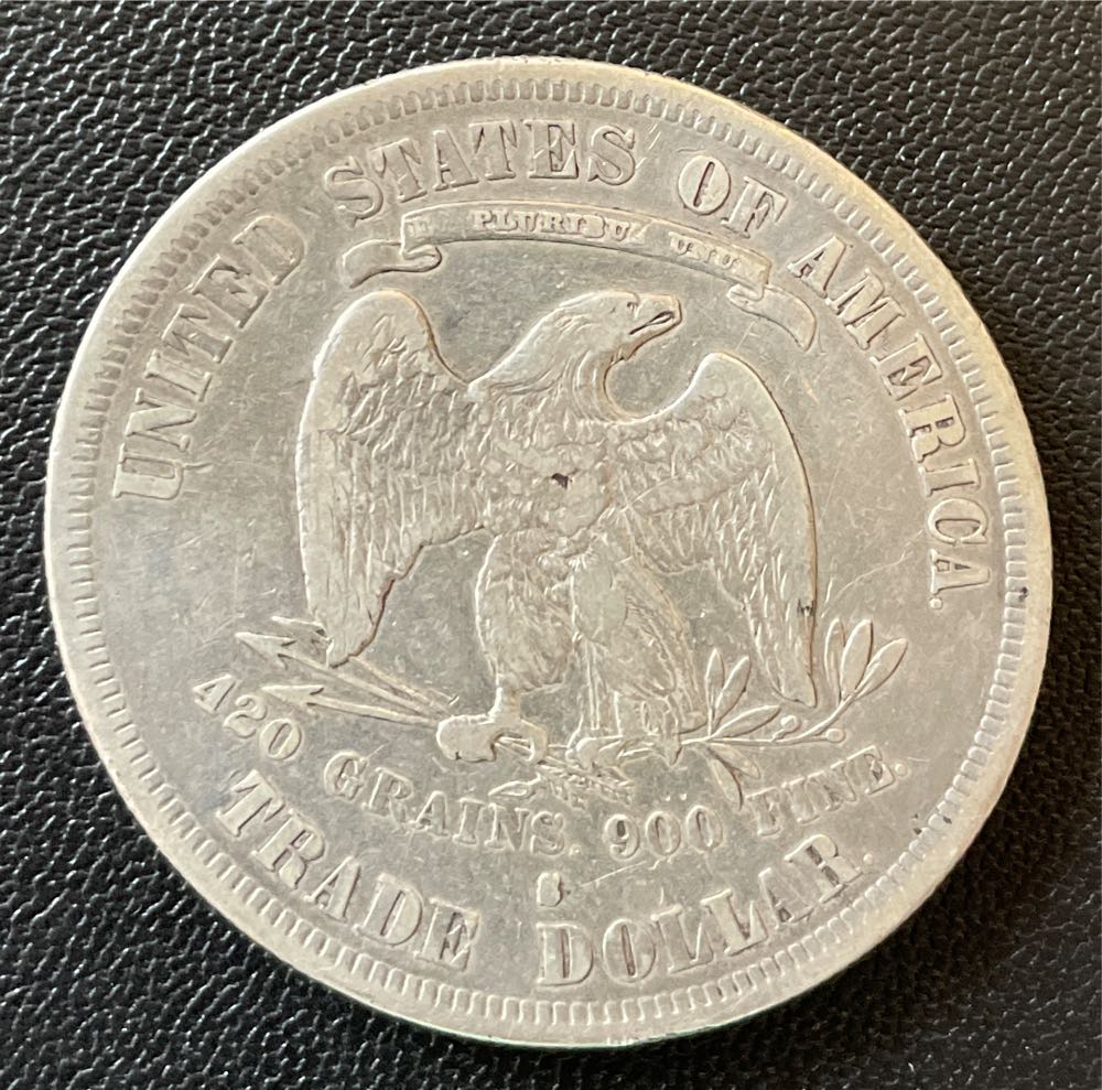 1878 S Trade Dollar  coin collectible - Main Image 2