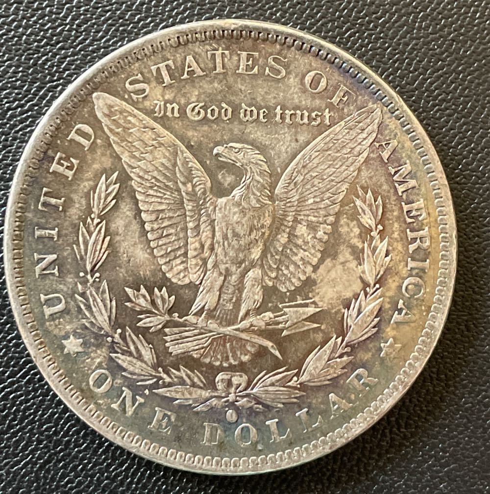 1884 O Morgan Dollar  coin collectible - Main Image 2