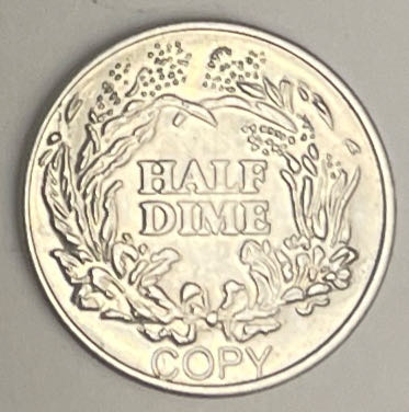 Dime (Half Dime) 1864  coin collectible - Main Image 2