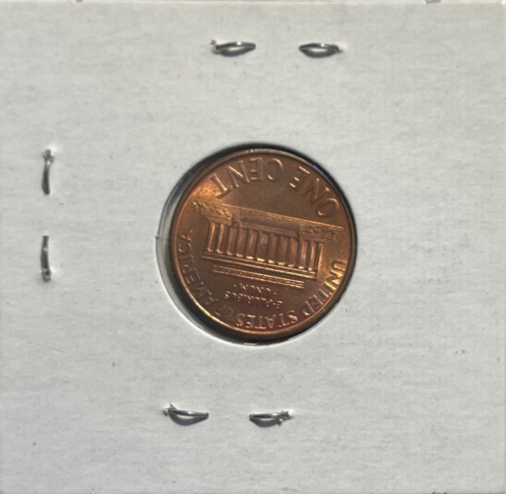 American 1993 D 1 Cent “Lincoln Memorial Cent” Penny  coin collectible - Main Image 2