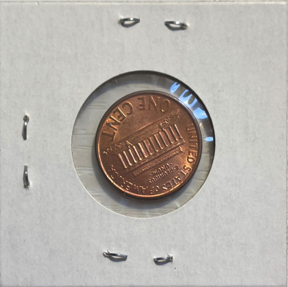 American 1995 1 Cent “Lincoln Memorial Cent” Penny  coin collectible - Main Image 2