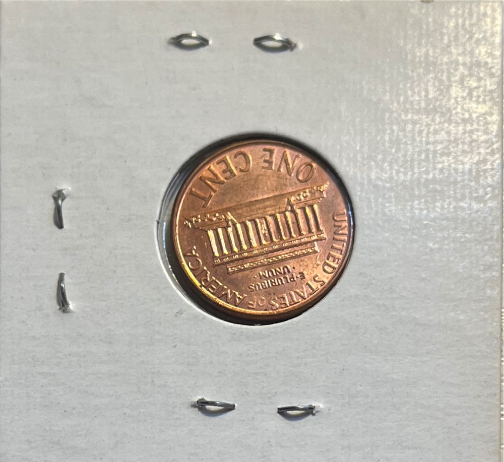 American 1995 D 1 Cent “Lincoln Memorial Cent” Penny  coin collectible - Main Image 2