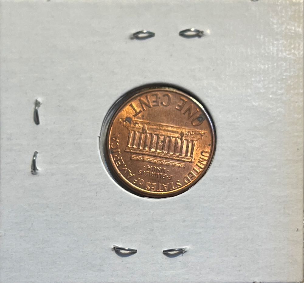 American 1996 D 1 Cent “Lincoln Memorial Cent” Penny  coin collectible - Main Image 2