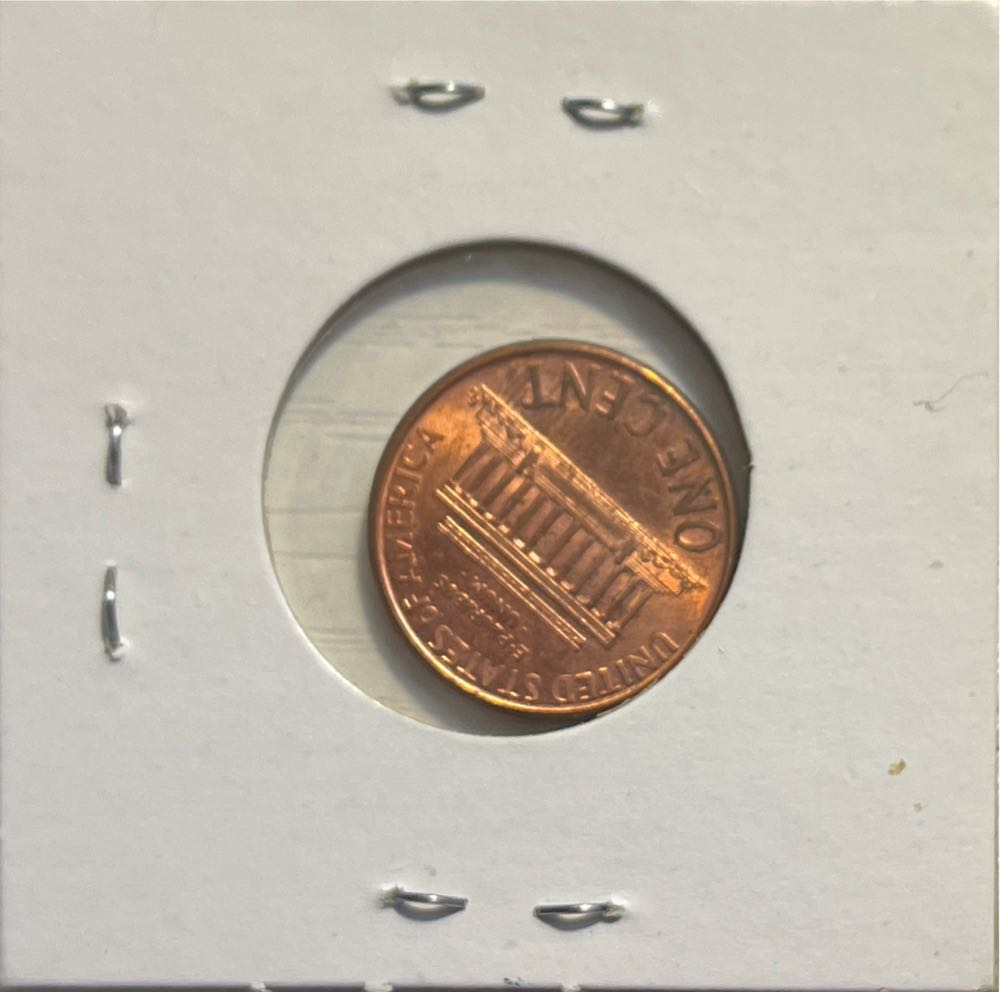 American 1997 1 Cent “Lincoln Memorial Cent” Penny  coin collectible - Main Image 2