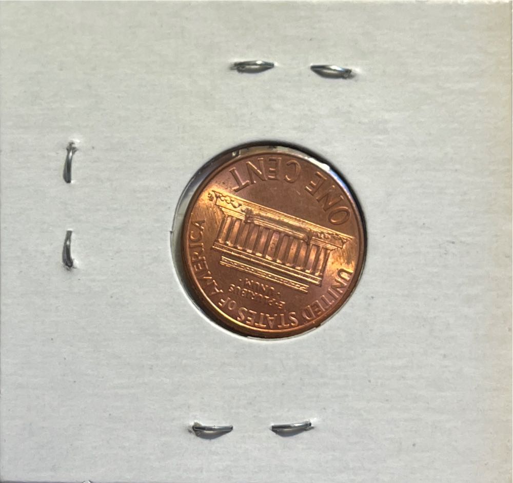 American 1998 D 1 Cent “Lincoln Memorial Cent” Penny  coin collectible - Main Image 2