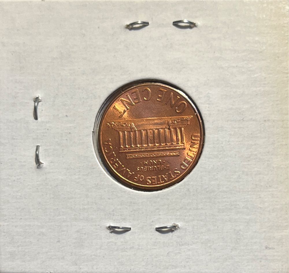 American 1999 D 1 Cent “Lincoln Memorial Cent” Penny  coin collectible - Main Image 2