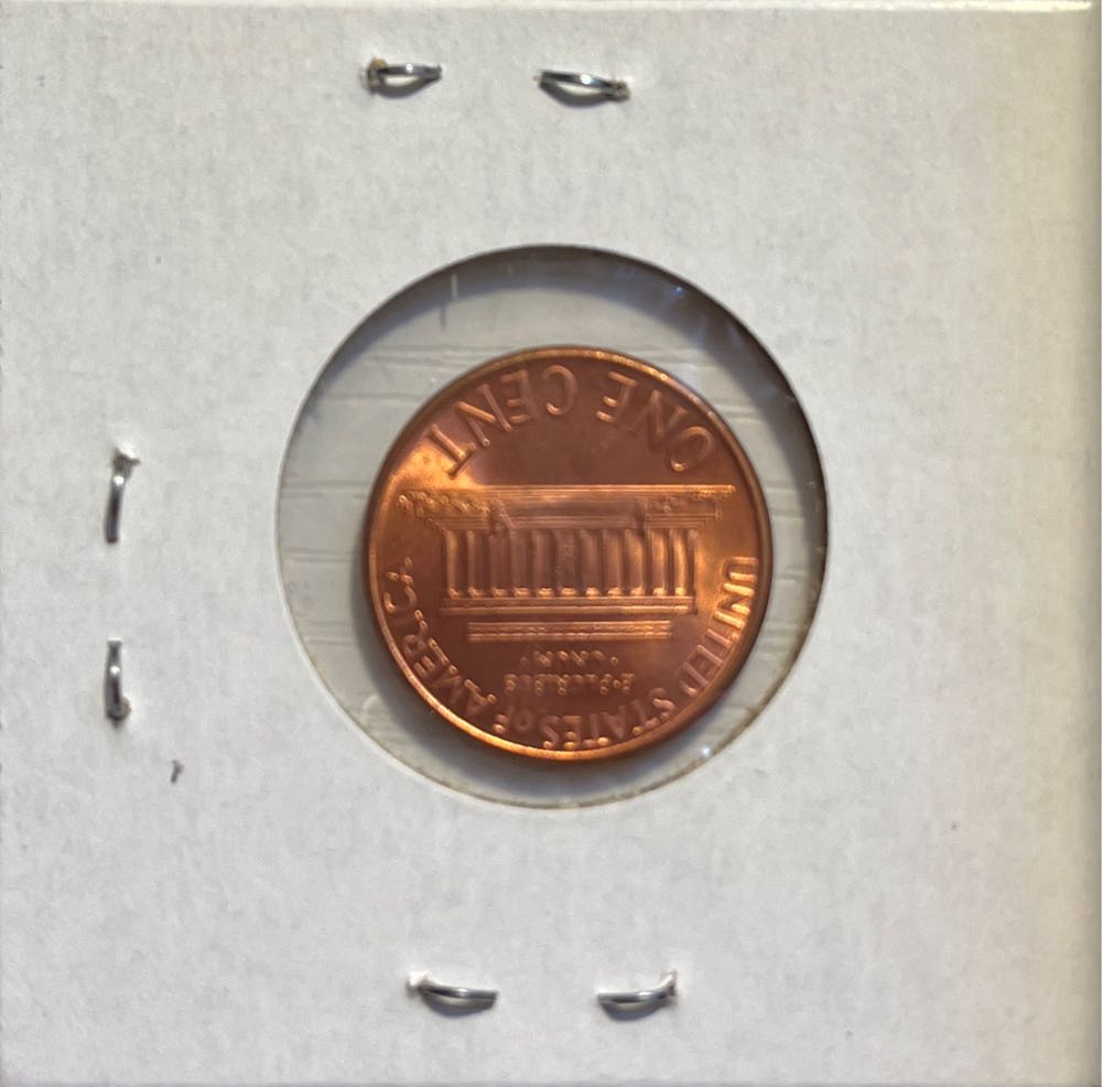 American 2000 1 Cent “Lincoln Memorial Cent” Penny  coin collectible - Main Image 2