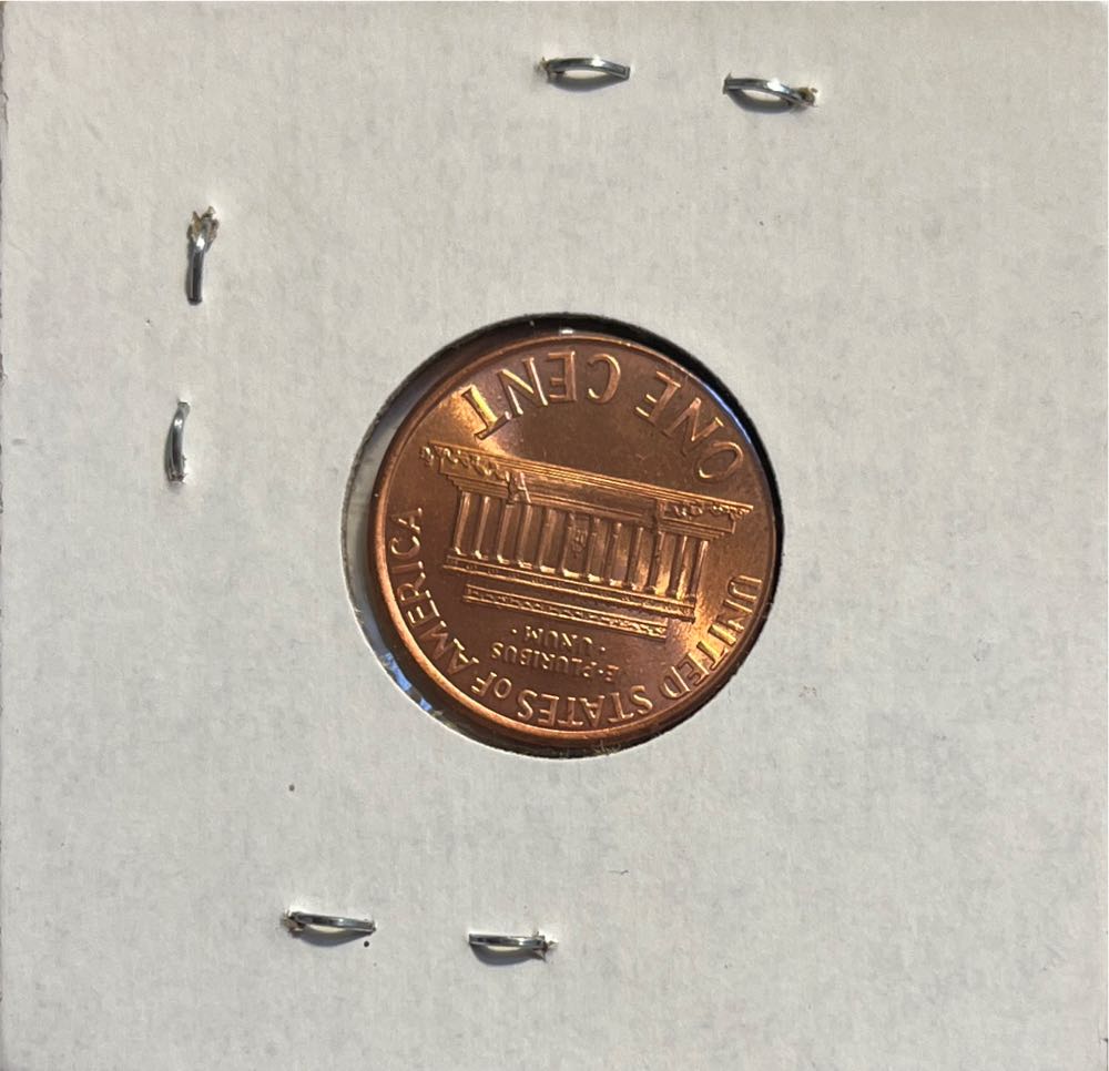 American 2002 1 Cent “Lincoln Memorial Cent” Penny  coin collectible - Main Image 2