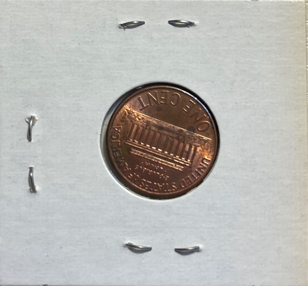 American 2004 1 Cent “Lincoln Memorial Cent” Penny  coin collectible - Main Image 2