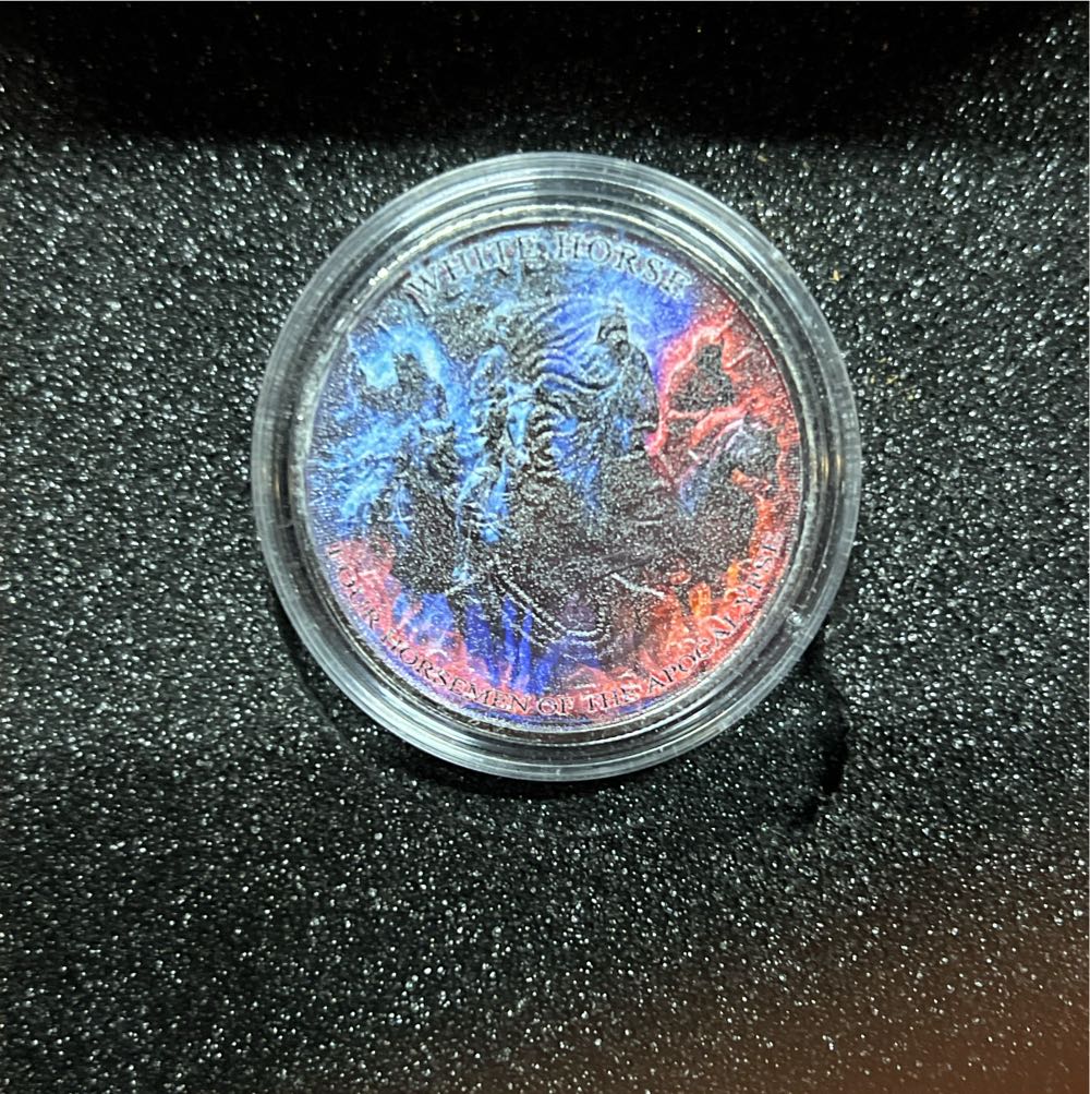 Canada Maple Leaf - 2023 Four Horsemen Of The Apocolypse Colorized  coin collectible - Main Image 2
