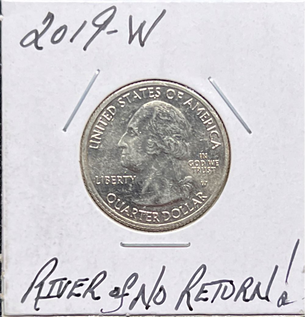 Washington Quarter - 2019 W River Of No Return Idaho  coin collectible - Main Image 2