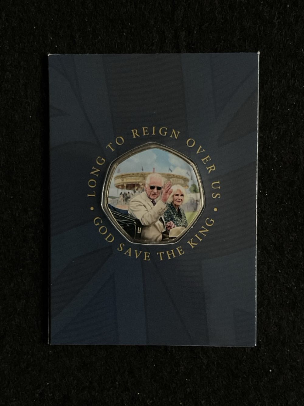 King And Queen Visiting Wales Medal coin collectible - Main Image 1