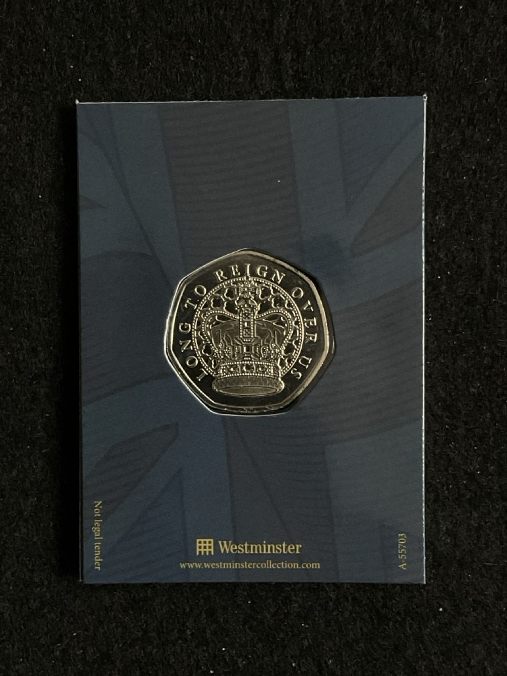 King And Queen Visiting Wales Medal coin collectible - Main Image 2