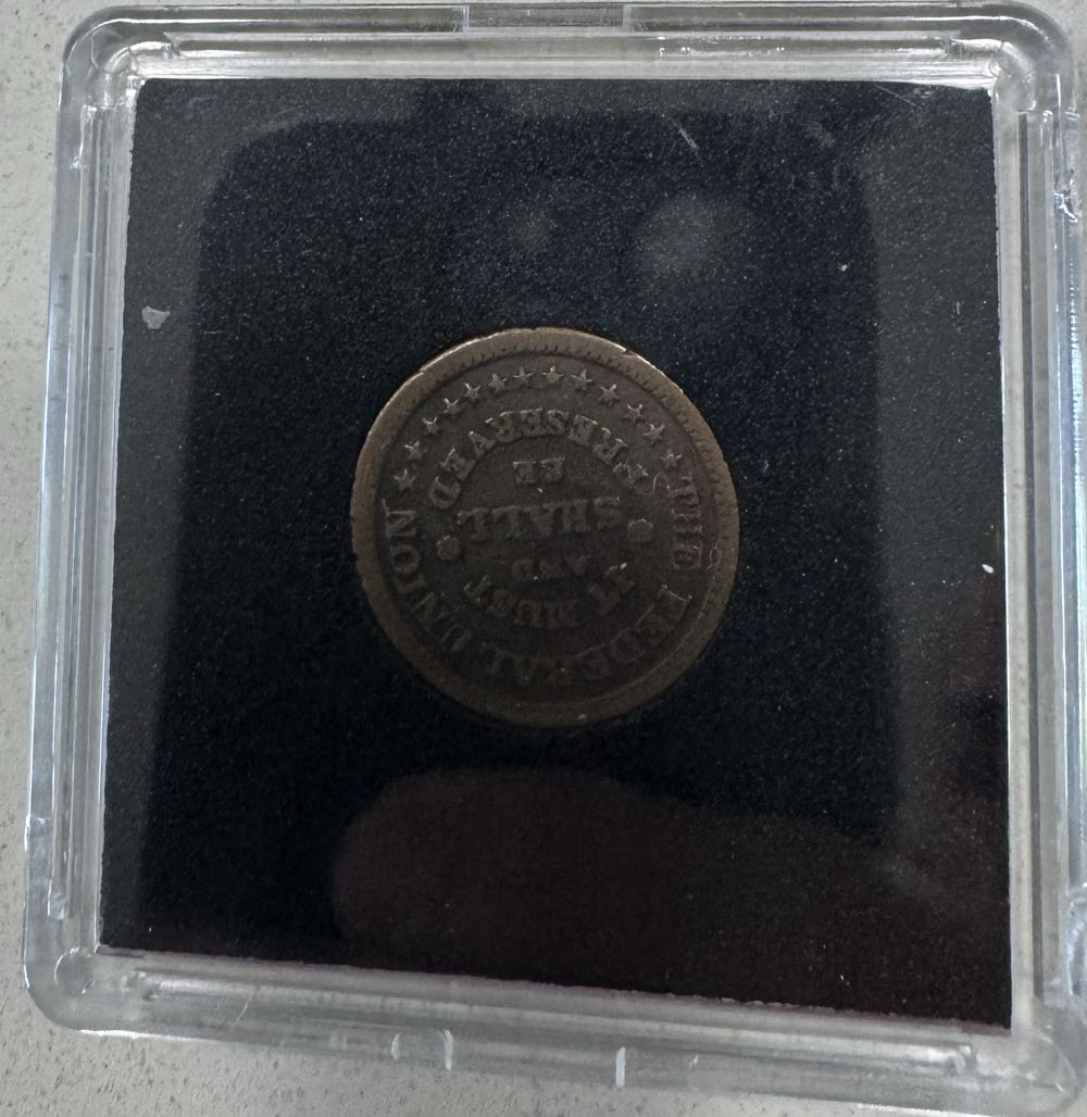 Civil War Token Capital & Army / Navy  coin collectible - Main Image 2